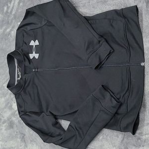 Under Armour Kids Black Full-Zip Jacket